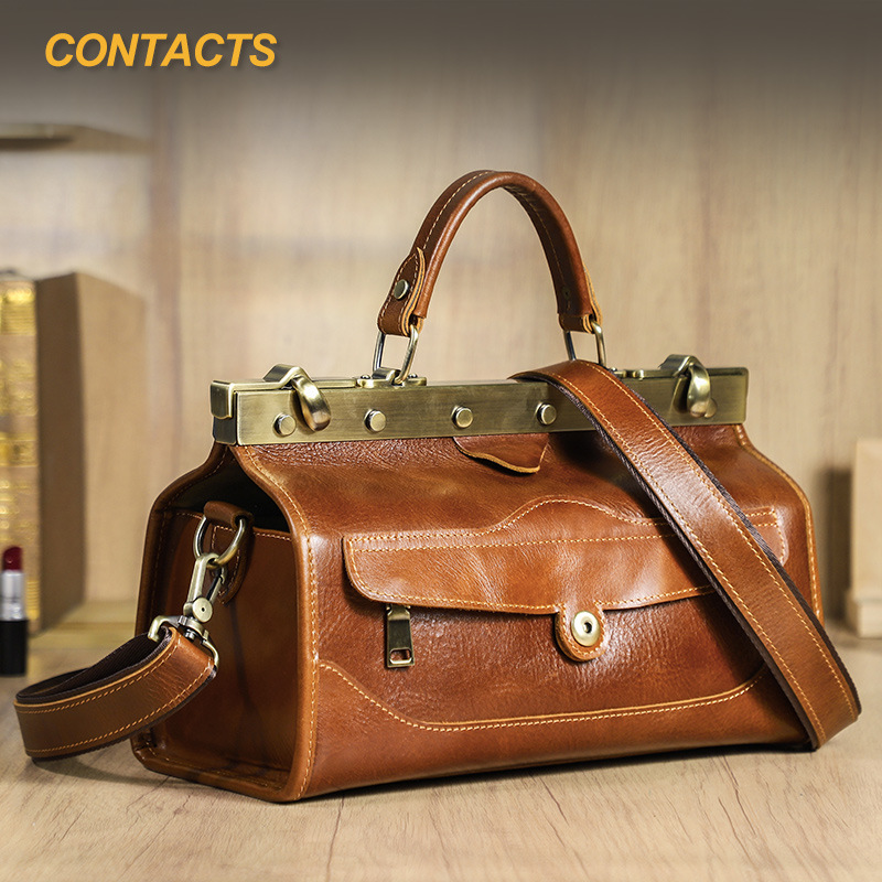 Luxury Bags For You - Tam Deri Kuzu Sığır Derisi Bayan