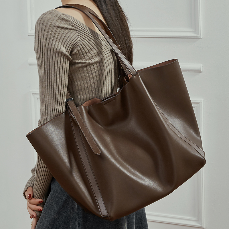 Luxury Bags Coach - Burminsa Vintage Inek Hakiki Deri Büyük