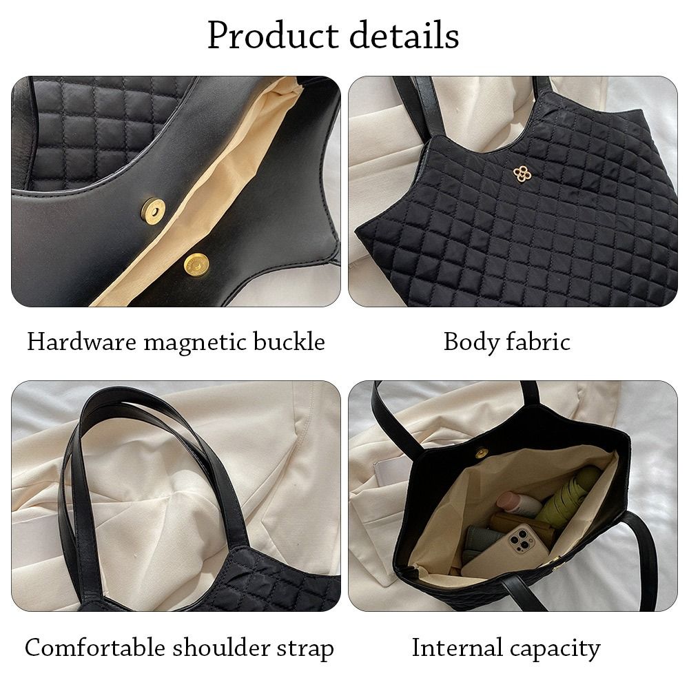 Moda büyük kapasiteli kapitone - Luxury Quilted Bags incelemesi ve fiyatı