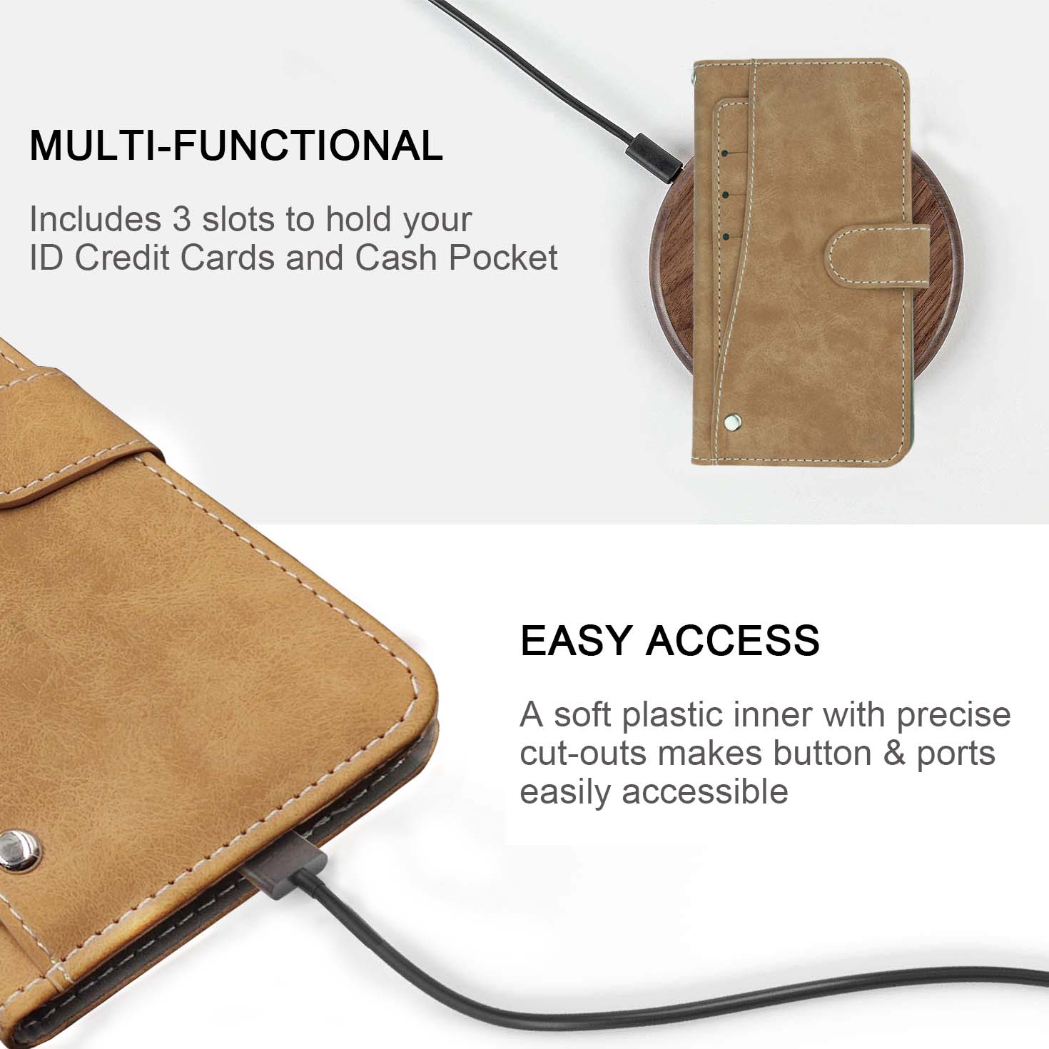 Vintage Deri Cüzdan FOSSiBOT F - Luxury Bags Outlet incelemesi ve fiyatı