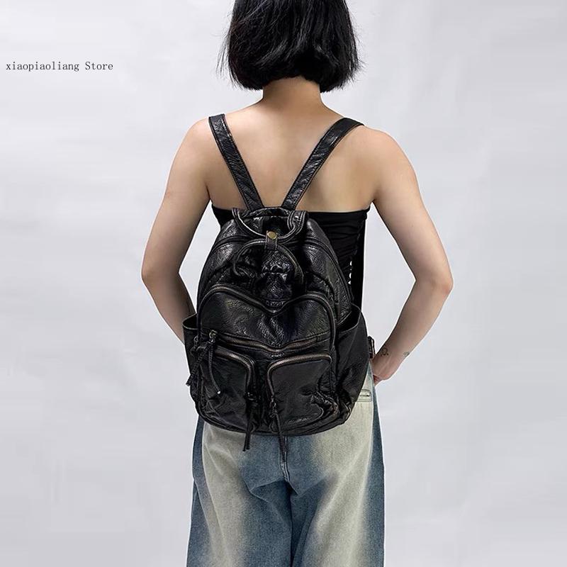 Lüks Yumuşak Yıkanmış PU Deri  - Luxury Bags Girls incelemesi ve fiyatı