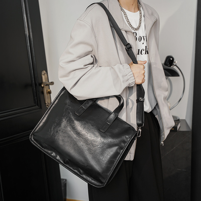 Rahat iş erkek çantası moda yü - Luxury Bags Laptop incelemesi ve fiyatı