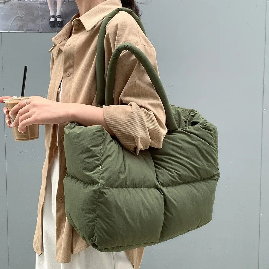 Pamuk yastıklı Tote büyük kapi - Luxury Quilted Bags incelemesi ve fiyatı