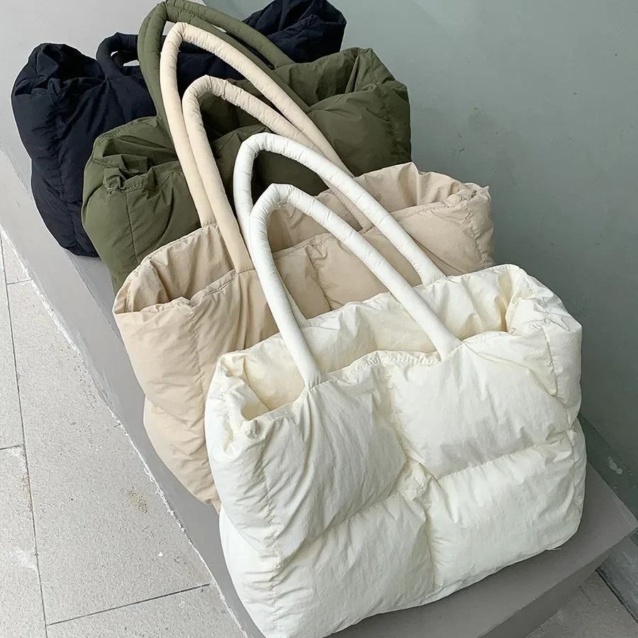 Pamuk yastıklı Tote büyük kapi - Luxury Quilted Bags incelemesi ve fiyatı