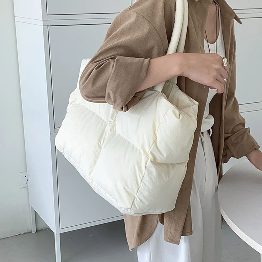 Pamuk yastıklı Tote büyük kapi - Luxury Quilted Bags incelemesi ve fiyatı