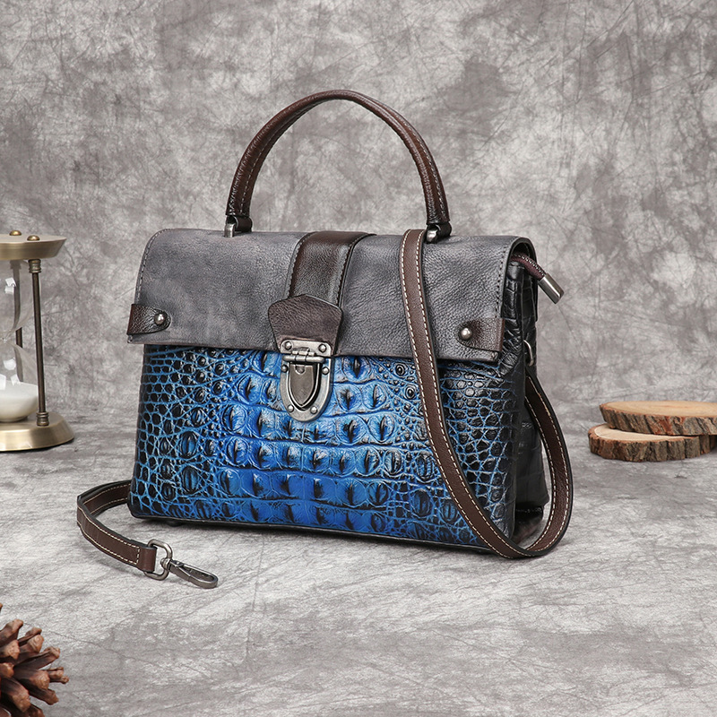 Johnature Retro Timsah Desen L - Luxury Bags Hand Painted incelemesi ve fiyatı