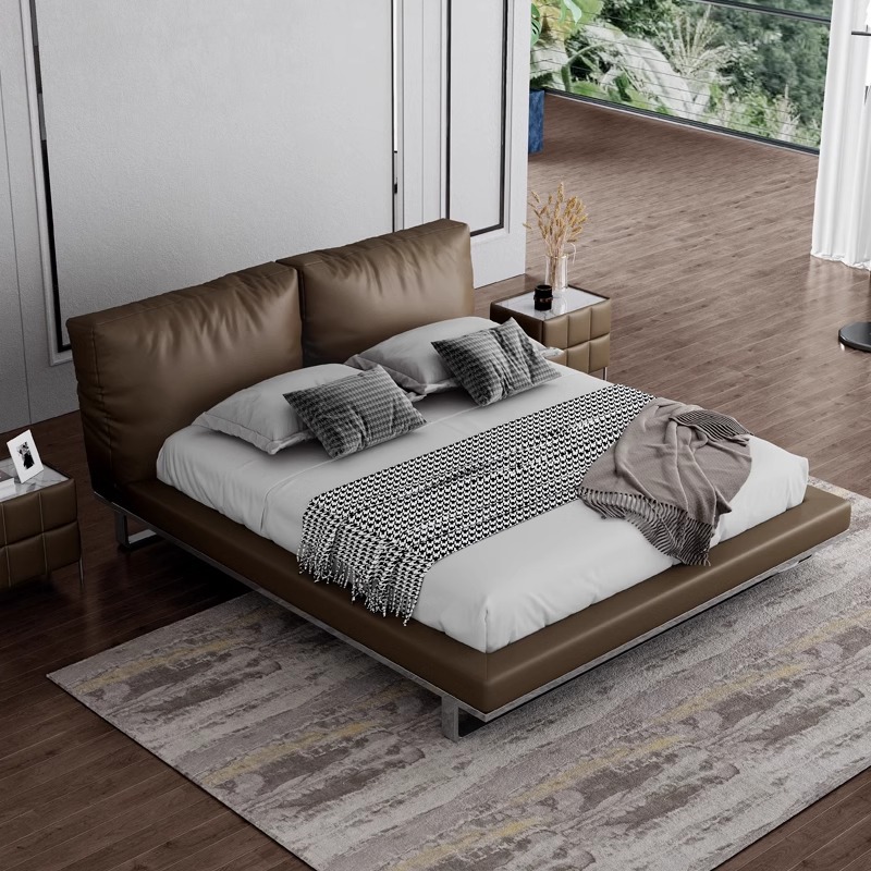 İtalyan hafif lüks deri yatak, - Luxury Bags Quiet incelemesi ve fiyatı