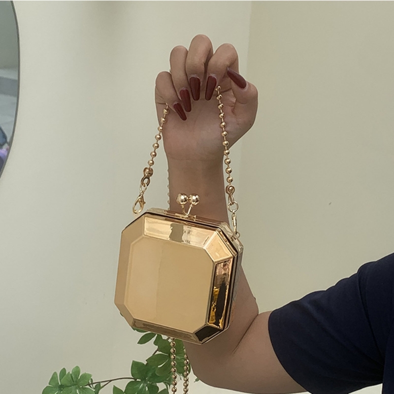 Mini lüks altın parti akşam de - Luxury Bags For Women incelemesi ve fiyatı