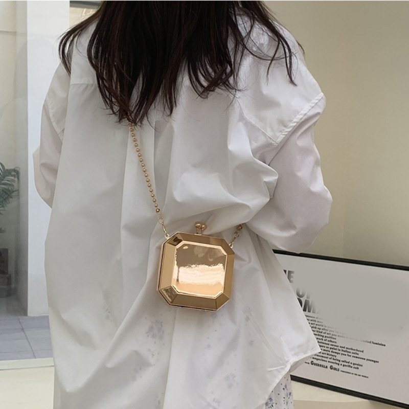 Mini lüks altın parti akşam de - Luxury Bags For Women incelemesi ve fiyatı
