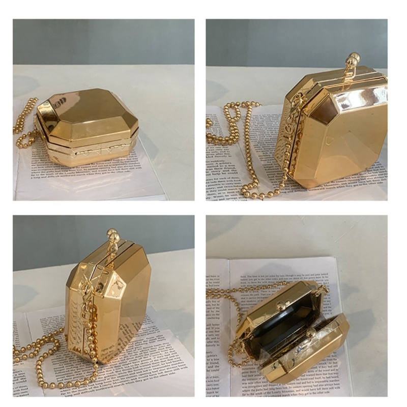 Mini lüks altın parti akşam de - Luxury Bags For Women incelemesi ve fiyatı