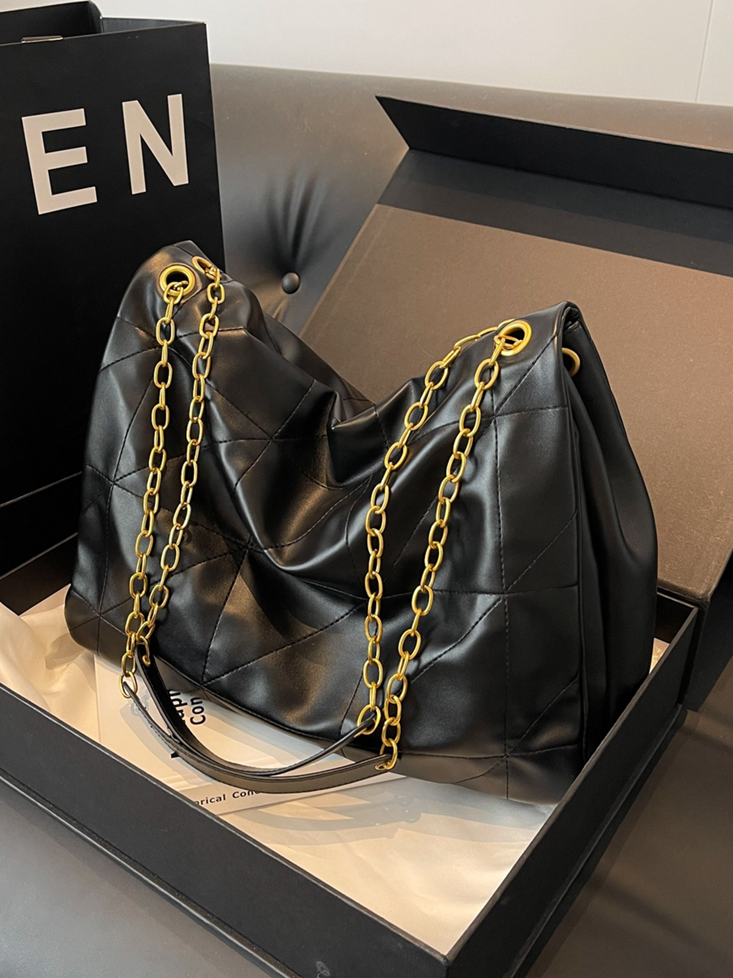 Vintage Yumuşak Deri Tote Çant - Luxury Quilted Bags incelemesi ve fiyatı