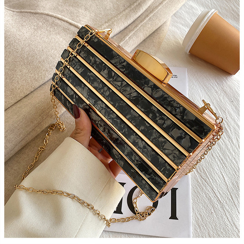 Lüks Tasarımcı Akrilik Kare Ça - Luxury Bags Mini incelemesi ve fiyatı