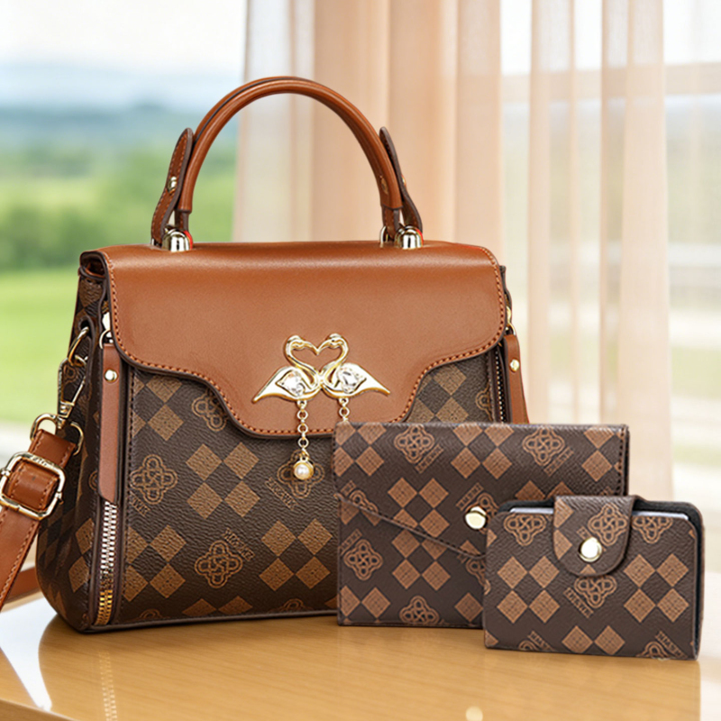 3 parçalı kadın çanta seti, ha - Luxury Bags For You incelemesi ve fiyatı