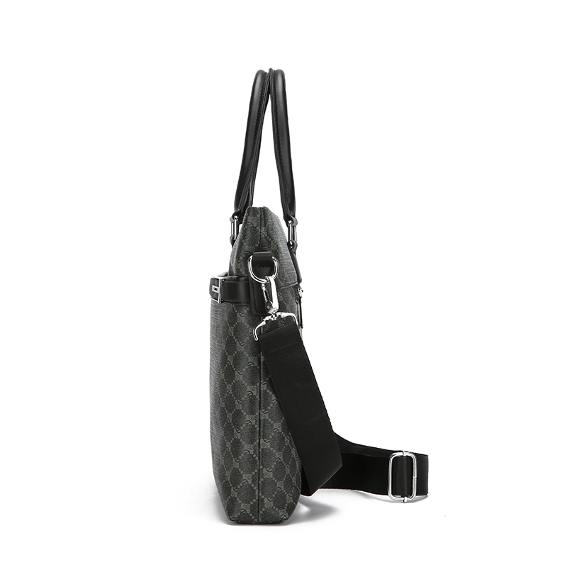 Yeni erkek baskılı PU deri iş  - Luxury Bags Laptop incelemesi ve fiyatı