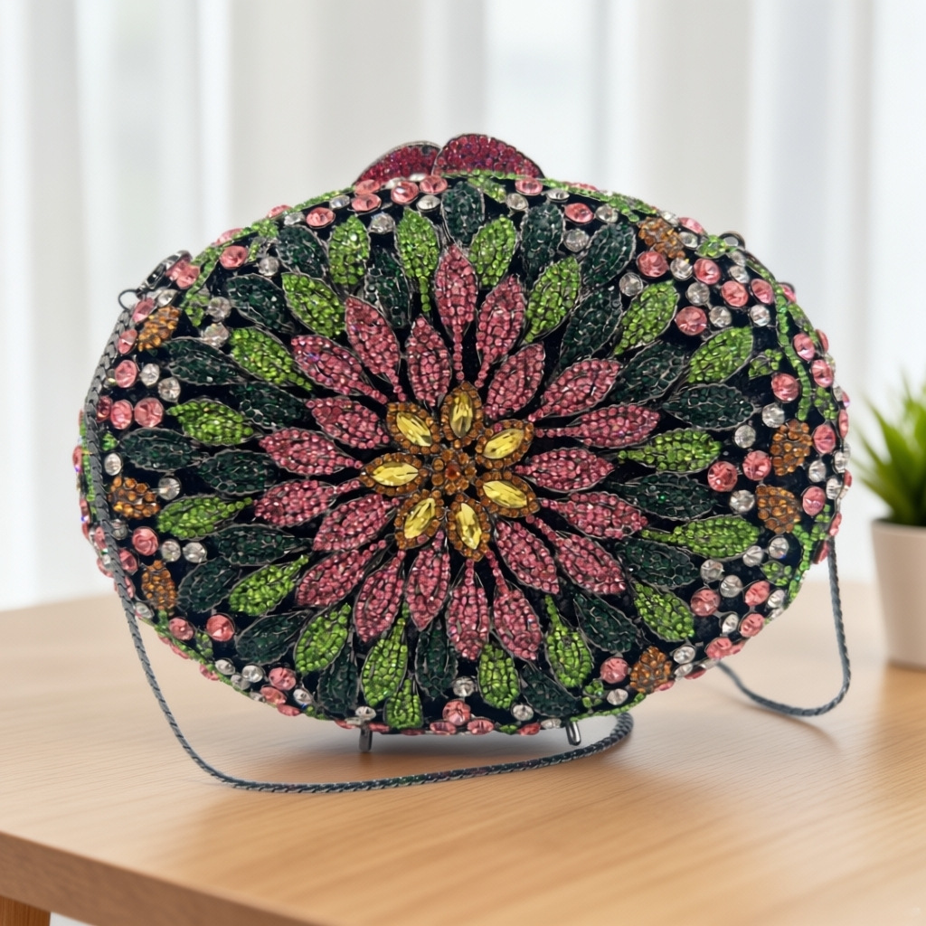 Kristal Çanta Elmas Tam Siyah  - Luxury Bags Girls incelemesi ve fiyatı