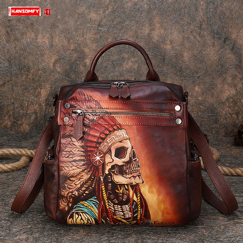 2026 Yeni Lüks Moda Deri Kadın - Luxury Bags Hand Painted incelemesi ve fiyatı